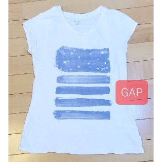 ギャップ(GAP)のGAP！白の半袖Tシャツです。(Tシャツ(半袖/袖なし))