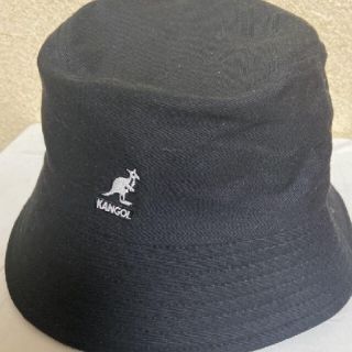 カンゴール(KANGOL)のカンゴールバケットハット新品未使用品 ブラックM(ハット)