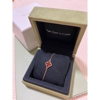 ヴァンクリーフアンドアーペル(Van Cleef & Arpels)のMiho様専用/スウィートアルハンブラ　カーネリアン　ブレスレット(ブレスレット/バングル)