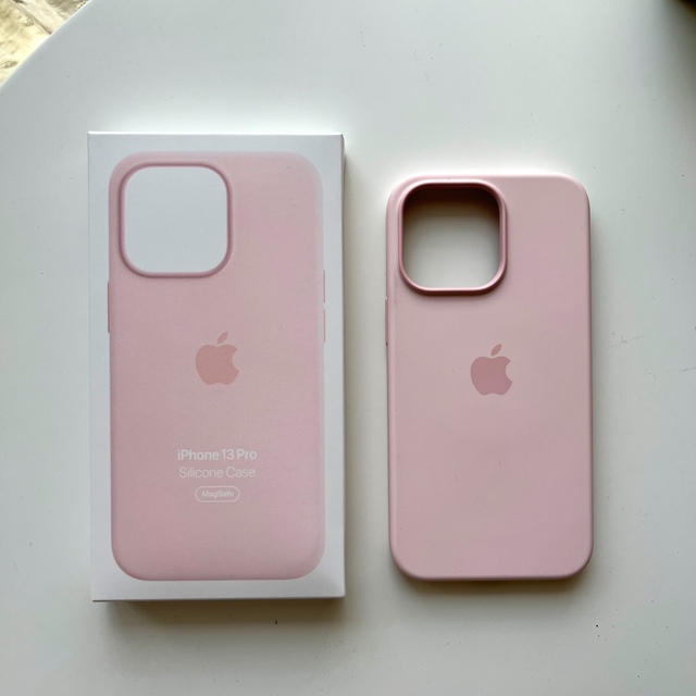 Apple Magsafe対応iphone 13 Proシリコーンケース チョークピンクの通販 By アリス0632 S Shop アップルならラクマ