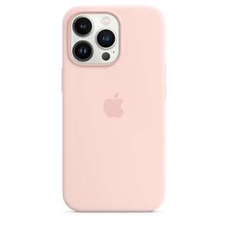 アップル(Apple)のMagSafe対応iPhone 13 Proシリコーンケース - チョークピンク(iPhoneケース)