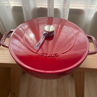 ストウブ(STAUB)のストウブ  ブレイザー パン28cm 中古品(鍋/フライパン)