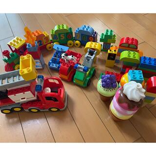 レゴ(Lego)のLEGOデュプロ lego アイス消防車かずあそび汽車　レゴ(積み木/ブロック)