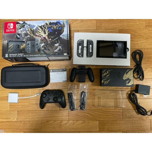クリスマス特集2022 任天堂 - モンスターハンターライズスペシャルエディション+プロコン+おまけ付 家庭用ゲーム機本体 クリスマス特集2022 任天堂 - モンスターハンターライズスペシャルエディション+プロコン+おまけ付 家庭用ゲーム機本体