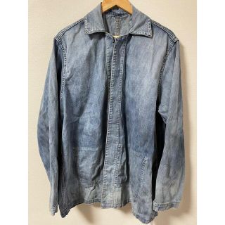 コモリ(COMOLI)のA.PRESSE US NAVY Denim Jacket サイズ3(Gジャン/デニムジャケット)