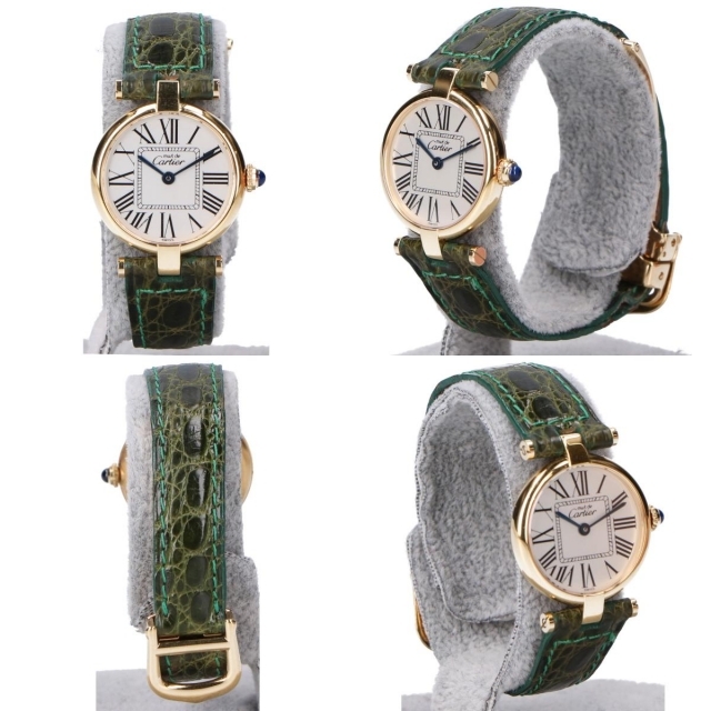 アナログ表示付属品付属袋証明書カルティエ 腕時計