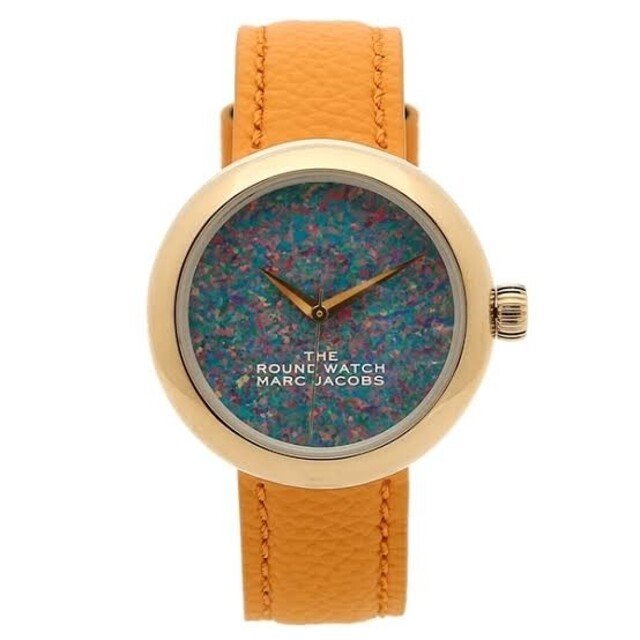 新品未使用】 MARC JACOBS 時計 オレンジ ゴールド レザー - www
