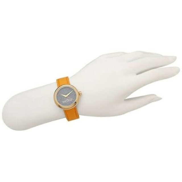 MARC JACOBS(マークジェイコブス)の【新品未使用】 MARC JACOBS 時計 オレンジ ゴールド レザー レディースのファッション小物(腕時計)の商品写真