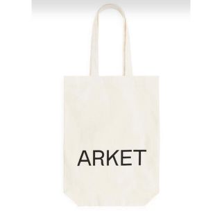 アーペーセー(A.P.C)のARKET キャンバスバッグ トートバッグ エコバッグ アーケット 白 ホワイト(トートバッグ)