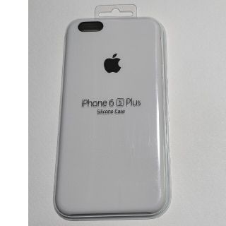 アイフォーン(iPhone)のAPPLE純正 iPhone 6s plus シリコンケース ホワイト 白(モバイルケース/カバー)