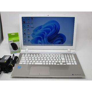 トウシバ(東芝)の東芝ノートパソコンT45/UGY Office Win11 SSD128GB(ノートPC)
