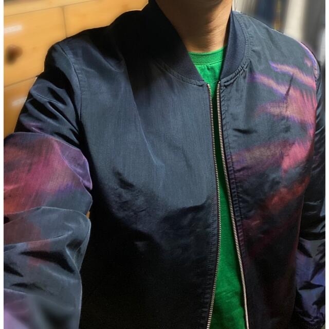 レア アーティスト プリント ブルゾン Paul Smith ポールスミス