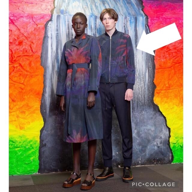 レア アーティスト プリント ブルゾン Paul Smith ポールスミス-