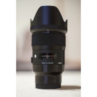 シグマ(SIGMA)の[美品] SIGMA 35mm f1.4 DG HSM eマウント/フルサイズ(レンズ(単焦点))