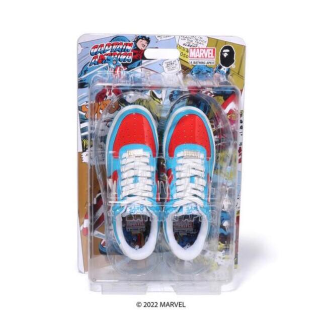 Marvel × Bape Sta Captain America 27cm