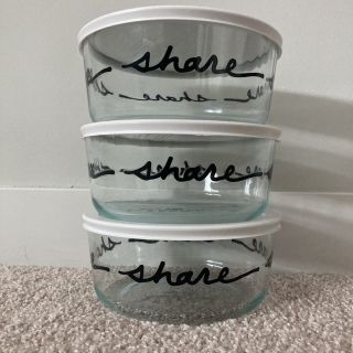 パイレックス(Pyrex)のPyrexパイレックスCelebrations Containers 3個セット(容器)