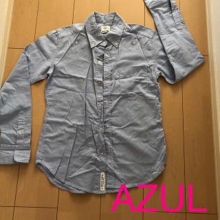 アズールバイマウジー(AZUL by moussy)のAZUL 美シルエット　ボタンダウンシャツ(シャツ/ブラウス(長袖/七分))