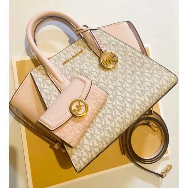 Michael Kors(マイケルコース)のマイケルコース ショルダー＆キーケース2点セット 保存袋 ショッパーつき レディースのバッグ(ショルダーバッグ)の商品写真