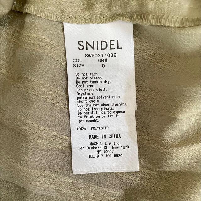 SNIDEL(スナイデル)のSNIDEL プリーツロングワンピース　ティアードプリーツワンピース  レディースのワンピース(ロングワンピース/マキシワンピース)の商品写真