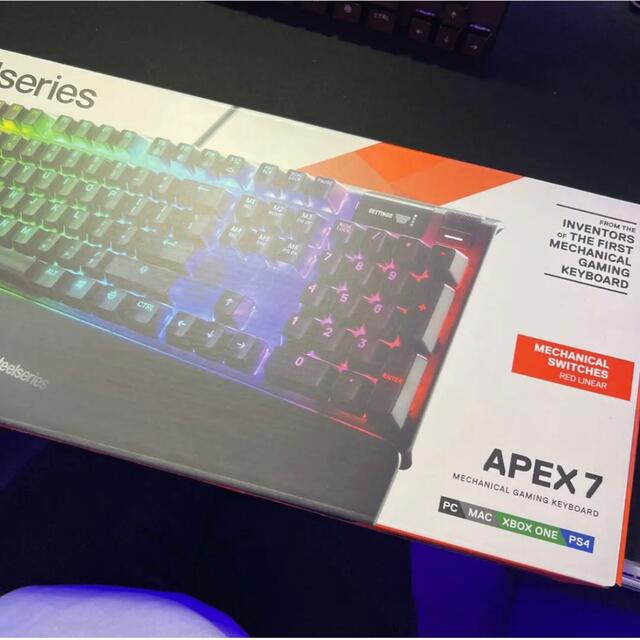 SteelSeries APEX7 RedSwitch 日本語配列 新品未開封