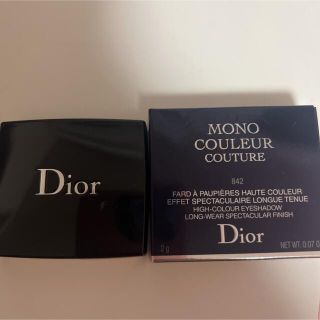 ディオール(Dior)の新宿伊勢丹限定カラー　ディオール モノクールクチュール842(アイシャドウ)