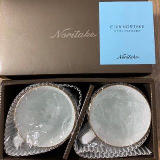 ノリタケ(Noritake)のノリタケ　ハンプシャーゴールド　マグ　ペアセット(食器)