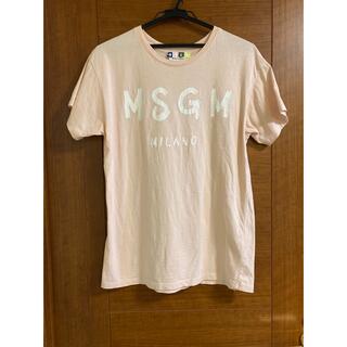 エムエスジイエム(MSGM)のMSGM ベビーピンク　Tシャツ(Tシャツ(半袖/袖なし))