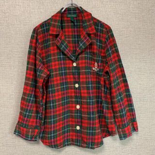 ラルフローレン(Ralph Lauren)のラルフローレン　90s ビンテージ　アメリカ古着　チェック柄　パジャマシャツ(シャツ/ブラウス(長袖/七分))