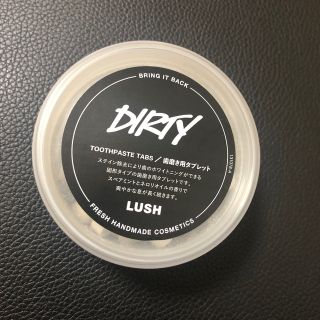 ラッシュ(LUSH)のLUSH歯みがき用タブレット(歯磨き粉)