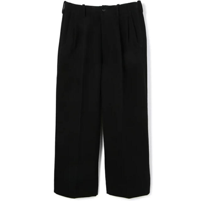 YOKE 21AW 2TUCK WIDE SIDE TAPE TROUSERS - スラックス