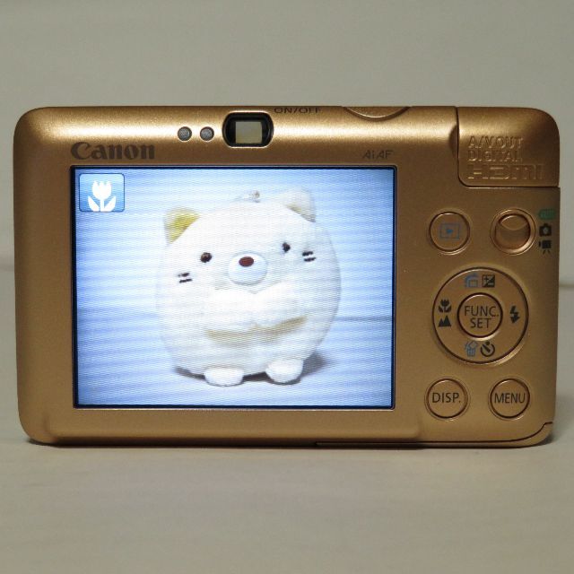 Canon(キヤノン)のキャノンIXY DIGITAL 210IS [ゴールド]（新品）[xx1295] スマホ/家電/カメラのカメラ(コンパクトデジタルカメラ)の商品写真