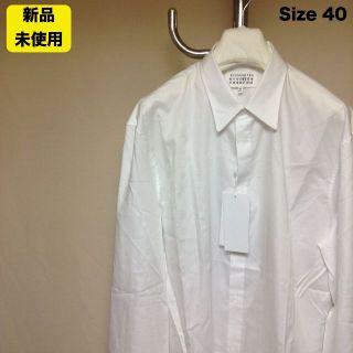 マルタンマルジェラ(Maison Martin Margiela)の新品 40 マルジェラ 20ss オーバニックコットンシャツ 3166(シャツ)