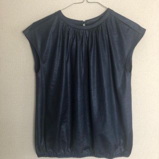 ユナイテッドアローズグリーンレーベルリラクシング(UNITED ARROWS green label relaxing)のgreen label relaxing／ポリベアギャザーカラープルオーバー(カットソー(半袖/袖なし))