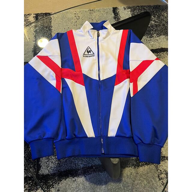 ルコック lecoq sportif ジャージジャケット サイズL 青 - ジャージ