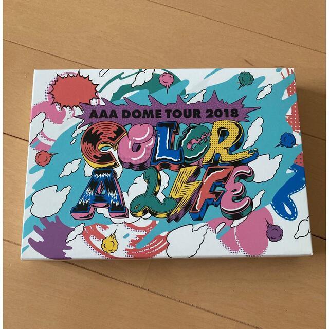 AAA(トリプルエー)のAAA DOME TOUR 2018 COLOR A LIFE Blu-Ray エンタメ/ホビーのDVD/ブルーレイ(ミュージック)の商品写真