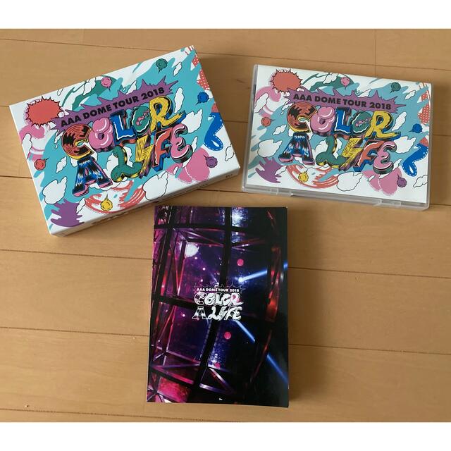 AAA(トリプルエー)のAAA DOME TOUR 2018 COLOR A LIFE Blu-Ray エンタメ/ホビーのDVD/ブルーレイ(ミュージック)の商品写真