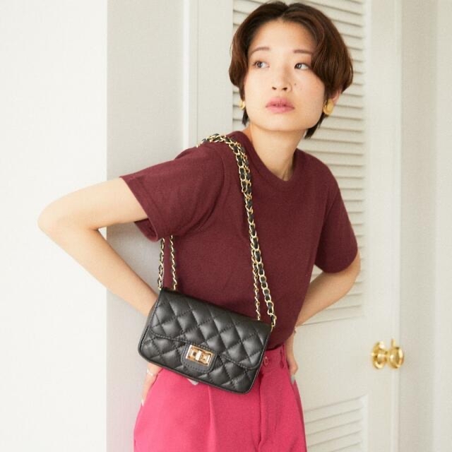 AULENTTI オウレンティ　キルティング チェーンBAG ショルダーバッグ