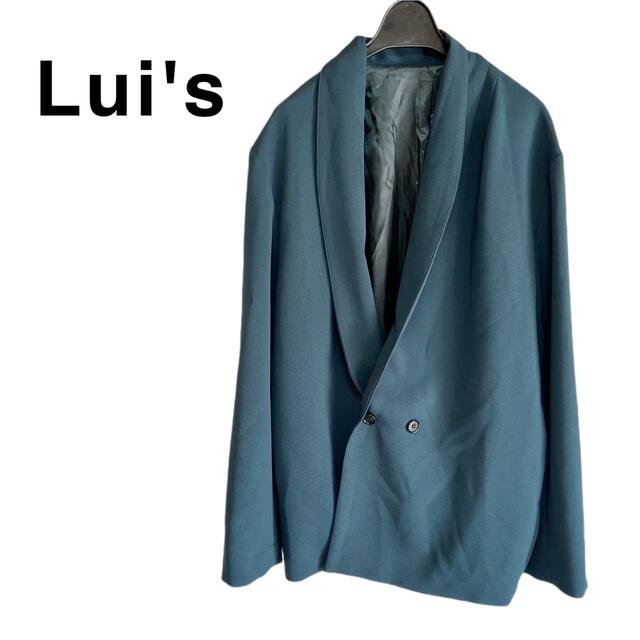 人気の新作 美品☆Lui'sルイス ショールカラージャケット ノーカラー