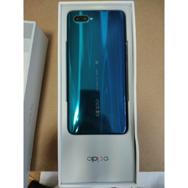 OPPO(オッポ)のOPPO CPH1983 6GB/64GB　ブルー スマホ/家電/カメラのスマートフォン/携帯電話(スマートフォン本体)の商品写真