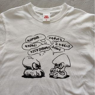 ニンテンドウ(任天堂)のスプラトゥーン タワレココラボTシャツ Mサイズ ステッカー付き(Tシャツ/カットソー(半袖/袖なし))