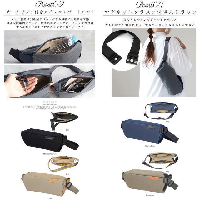 Bellroy ベルロイ Mini Sling Bag charcoal