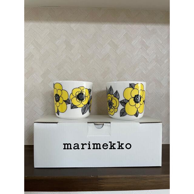 marimekko(マリメッコ)のマリメッコ　kestit   ラテマグ   インテリア/住まい/日用品のキッチン/食器(グラス/カップ)の商品写真