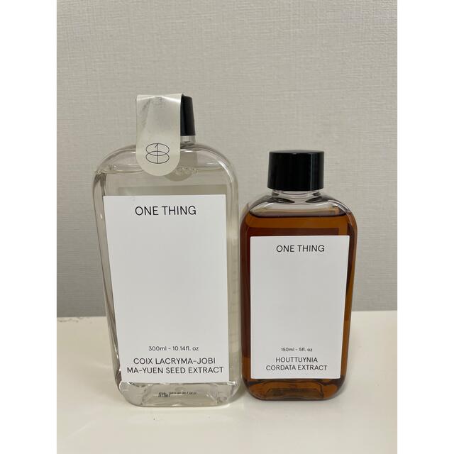 ONE THING ナイアシンアミド300ml＆ドクダミ150ml コスメ/美容のスキンケア/基礎化粧品(化粧水/ローション)の商品写真