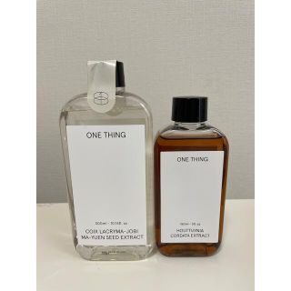 ONE THING ナイアシンアミド300ml＆ドクダミ150ml(化粧水/ローション)