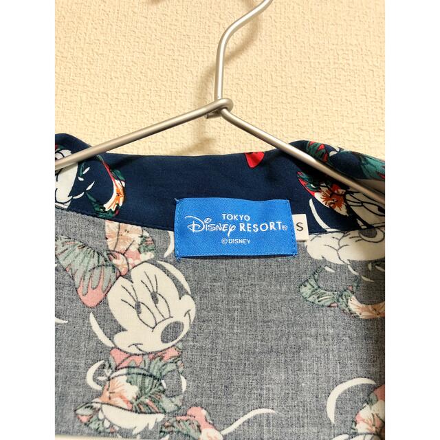 Disney(ディズニー)の【値下げしました】ディズニーランド⭐︎ミニーアロハシャツ レディースのトップス(シャツ/ブラウス(半袖/袖なし))の商品写真