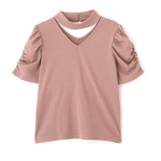 ジルバイジルスチュアート(JILL by JILLSTUART)のジルバイ　2wayテレコトップス(カットソー(半袖/袖なし))