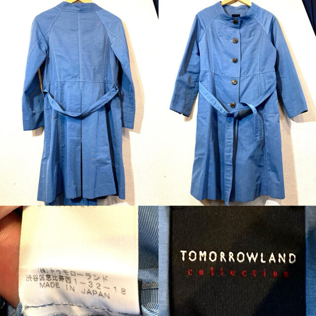 TOMORROWLAND(トゥモローランド)のTOMORROWLAND★トレンチコート★日本製★トゥモローランド★定価5万円 レディースのジャケット/アウター(トレンチコート)の商品写真