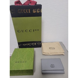 グッチ(Gucci)のGUCCI ミニウォレット グレー(財布)
