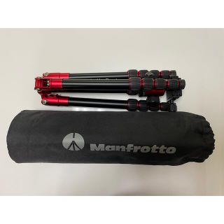 マンフロット(Manfrotto)のManfrotto  Element マンフロット　アルミ三脚　カメラ　レッド(その他)