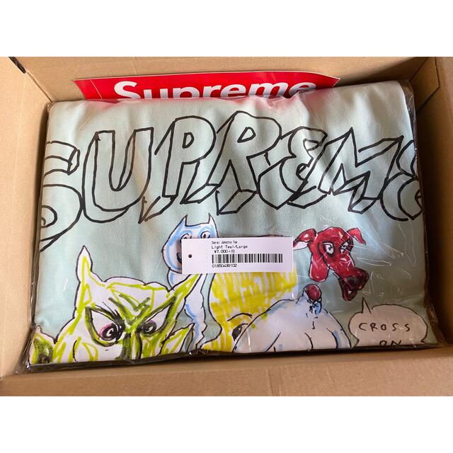 supreme Daniel Johnston Tee  Light Teal